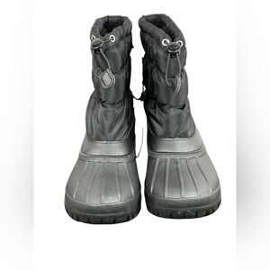 Chooka Women’s Nylon Puffer Snow Boot Black Size 8 Womens NEW with Box